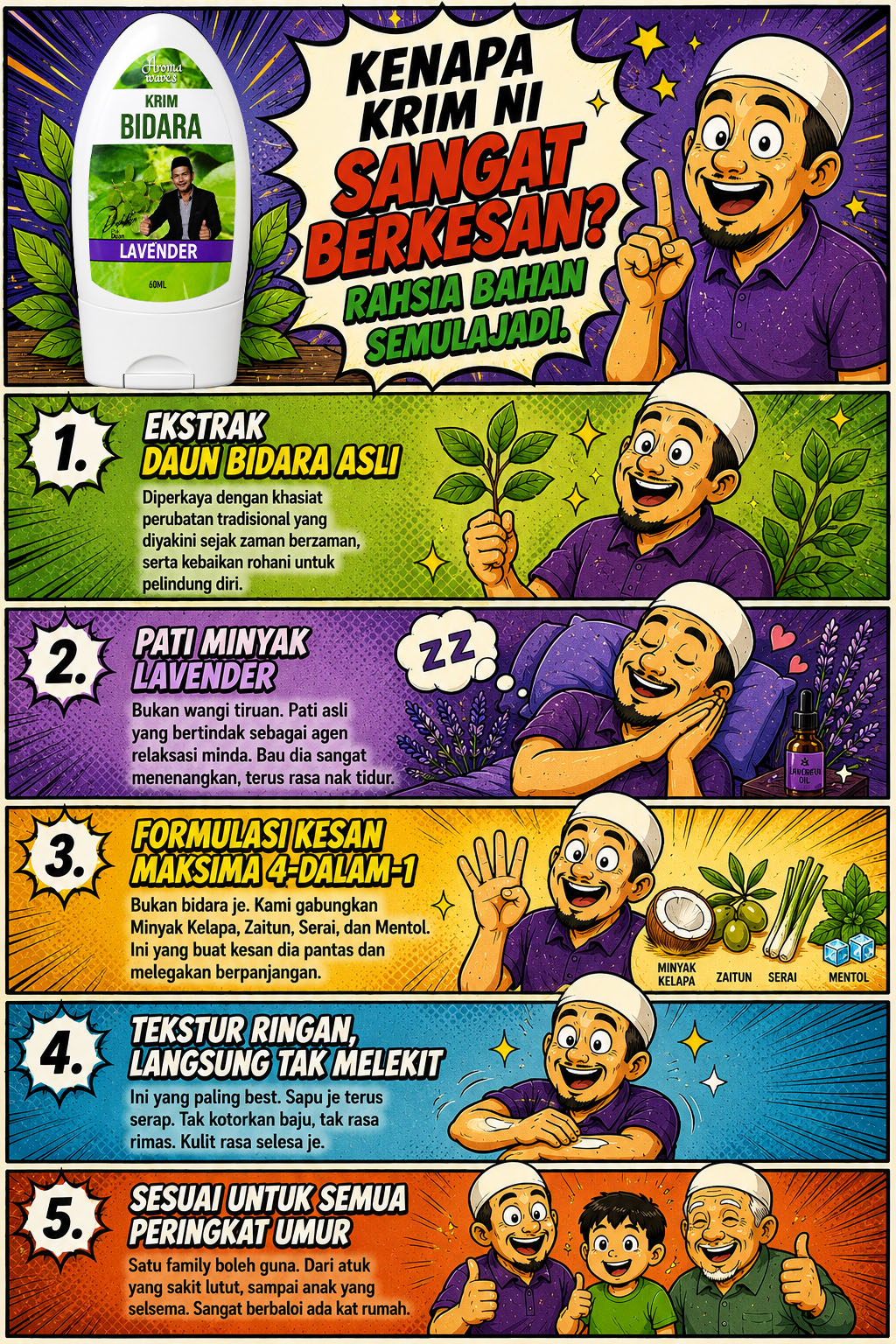 Rahsia Krim Bidara Lavender